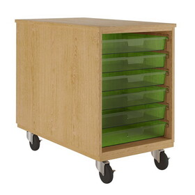 Diversified Woodcrafts DE-30K4 Access Duo Euro Tote Cabinet