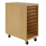 Diversified Woodcrafts DE-41K3 Access Duo Euro Tote Cabinet