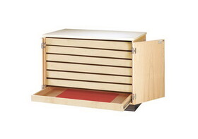 Diversified Woodcrafts DPSC-50K Access Large Format Paper Cabinet