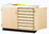 Diversified Woodcrafts DPSC-50M Access Large Format Paper Cabinet