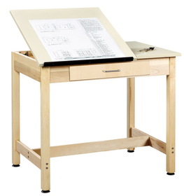 Diversified Woodcrafts DT-1SA30 Draftsman Drawing Table