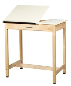Diversified Woodcrafts DT-1SA37 Draftsman Drawing Table