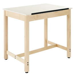 Diversified Woodcrafts DT-30A Drafting Table - 1 Piece Adjustable