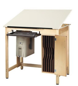 Diversified Woodcrafts DT-32A Draftsman Drawing Table System