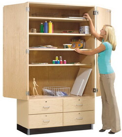 Diversified Woodcrafts GSC-8M Access Tall Storage Cabinet