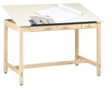 Diversified Woodcrafts IDT-103 Instructor'S Art/Drafting Table - 72