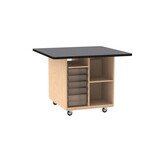 Diversified Woodcrafts IMS9936L Intermix Makerspace Workstation