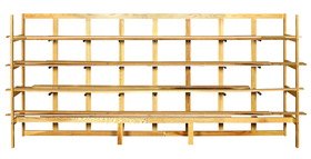 Diversified Woodcrafts LR-13W Wood Lumber Storage Rack
