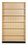 Diversified Woodcrafts OS-1413 Open Shelf Storage Unit - 84"H