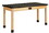 Diversified Woodcrafts P7124 PerpetuLab Wooden Leg Tables with Plain Apron