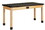 Diversified Woodcrafts P7144 PerpetuLab Wooden Leg Tables with Plain Apron