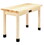 Diversified Woodcrafts P7145 PerpetuLab Wooden Leg Tables with Plain Apron