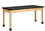 Diversified Woodcrafts P7152 PerpetuLab Wooden Leg Tables with Plain Apron