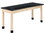 Diversified Woodcrafts P7156 PerpetuLab Wooden Leg Tables with Plain Apron