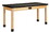 Diversified Woodcrafts P716L PerpetuLab Wooden Leg Tables with Plain Apron