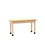 Diversified Woodcrafts P7185 PerpetuLab Wooden Leg Tables with Plain Apron