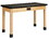 Diversified Woodcrafts P718L PerpetuLab Wooden Leg Tables with Plain Apron