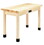 Diversified Woodcrafts P7205 PerpetuLab Wooden Leg Tables with Plain Apron