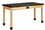 Diversified Woodcrafts P7222 PerpetuLab Wooden Leg Tables with Plain Apron
