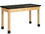Diversified Woodcrafts P7222 PerpetuLab Wooden Leg Tables with Plain Apron