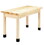 Diversified Woodcrafts P7305 PerpetuLab Wooden Leg Tables with Plain Apron
