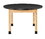 Diversified Woodcrafts P7484 PerpetuLab Wooden Leg Tables with Plain Apron