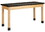 Diversified Woodcrafts P7602 PerpetuLab Wooden Leg Tables with Plain Apron