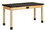 Diversified Woodcrafts P7602 PerpetuLab Wooden Leg Tables with Plain Apron