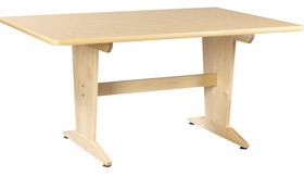 Diversified Woodcrafts PT-62PNB Perspective Table