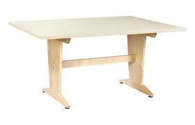 Diversified Woodcrafts PT-7248P Extra Large Pedestal Table, 72Wx48Dx36H