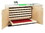Diversified Woodcrafts SB-4P Access Wall Storage Bench
