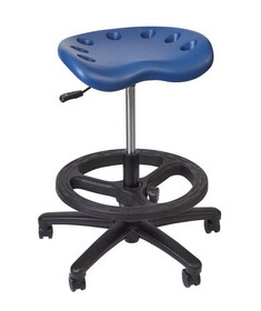 Diversified Woodcrafts SE-TR1M Tractor Stool - Blue