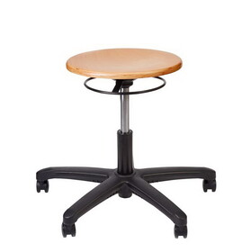 Diversified Woodcrafts SE-W4D Perspective Stool with Pneumatic Base