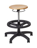 Diversified Woodcrafts SE-W4M Perspective Stool with Pneumatic Base