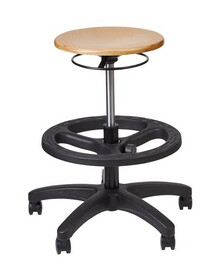 Diversified Woodcrafts SE-W4M Perspective Stool with Pneumatic Base