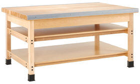 Diversified Woodcrafts SMB-840A Sheet Metal Bench - Wood W/1 Plate