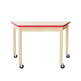 Diversified Woodcrafts TZ714L Trapezoid Table