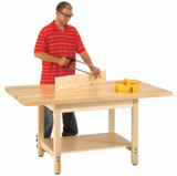Diversified Woodcrafts W-4830L Wood Bench - 1-3/4