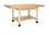 Diversified Woodcrafts W-6030L Wood Bench - 1-3/4" Mt