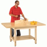 Diversified Woodcrafts W-7224L Wood Bench - 1-3/4
