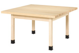 Diversified Woodcrafts WX4-M26 Elementary Four-Student Table - 48