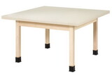 Diversified Woodcrafts WX4-P26 Elementary Four-Student Table - 48
