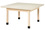 Diversified Woodcrafts WX4-P26 Elementary Four-Student Table - 48"X48"
