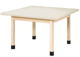 Diversified Woodcrafts WX4-P Four-Student Table - 48