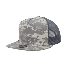 Decky 1040 5 Panel High Profile Structured Cotton/Poly Blend Trucker Hat