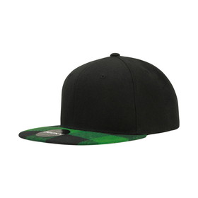 Custom Decky 1045 6 Panel High Profile Structured Plaid Bill Snapback Hat