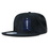 Decky 1091 6 Panel High Profile Structured Faux Suede Snapback Hat