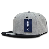 Decky 1092 6 Panel High Profile Structured Acrylic/Polyester Snapback Hat