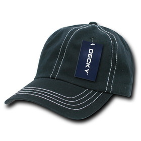 Custom Decky 111 6 Panel Low Profile Relaxed Contra-Stitch Dad Hat