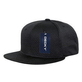 Custom Decky 1128 Mesh Jersey Flat Bill Snapbacks Hat